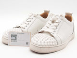 Christian Louboutin Luis Jr Spiked Sneaker White Size 40 Aa0626lizsa