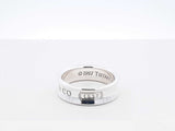 Tiffany & Co. 1837 Concave Band Ring In Sterling Silver 8.1 Grams Size 9.25 Fw1026crdu