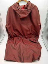 Fendi Red Nylon Reversible Hooded Wind Jacket Size It 52 Do1124pxzde