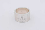 Gucci 925 Sterling Silver Trademark Band Ring 14 Grams Gucci Size 14 Eb0426exsa