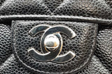 Chanel Black Quilted Caviar Leather Shoulder Bag Eb1225pxxzde