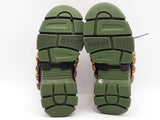 Gucci Flashtrek Sega Green Shoes Size 35 Aa0826lzxsa