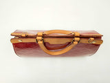 Louis Vuitton Brea Red Monogram Vernis Leather Satchel Fw0325oordu