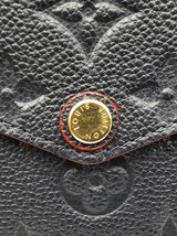 Louis Vuitton Pochette Félicie In Navy Monogram Empreinte Leather Fw0925izxdu