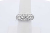 3.22cttw Diamond Ring In 14k White Gold 7.3 Grams Size 5.75 Eb0526lrxzdu