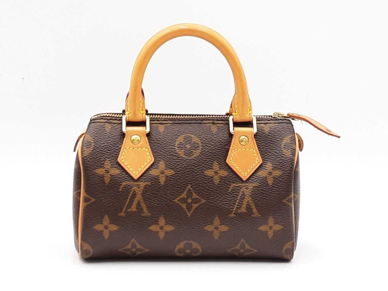 Louis Vuitton Monogram Canvas Nano Speedy Bag Fw0225ozzdu