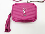 Yves Saint Laurent Ysl Baby Lou Camera Pink Leather Crossbody Bag Do0925orxde
