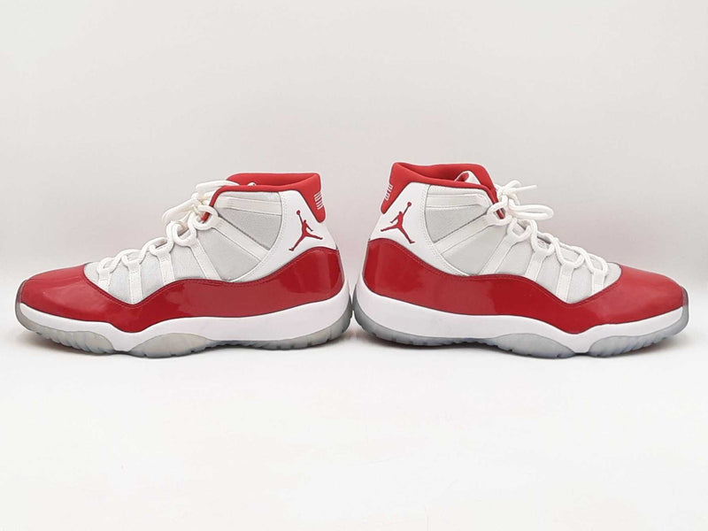 Nike Air Jordan 11 Retro "Cherry" Red & White Sneakers Size 14 Fw0325lxzdu