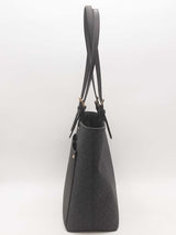 Michael Kors Jet Set Medium Black Handbag Aa0725rzsa