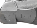 Prada Black Leather Boots Size Eu 38 Do0925oxzde
