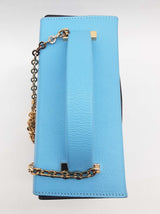 Hermes Cinhetic Bleu Du Nord Blue Chevre Mysore Gold Shoulder Bag Do0226wrxzde