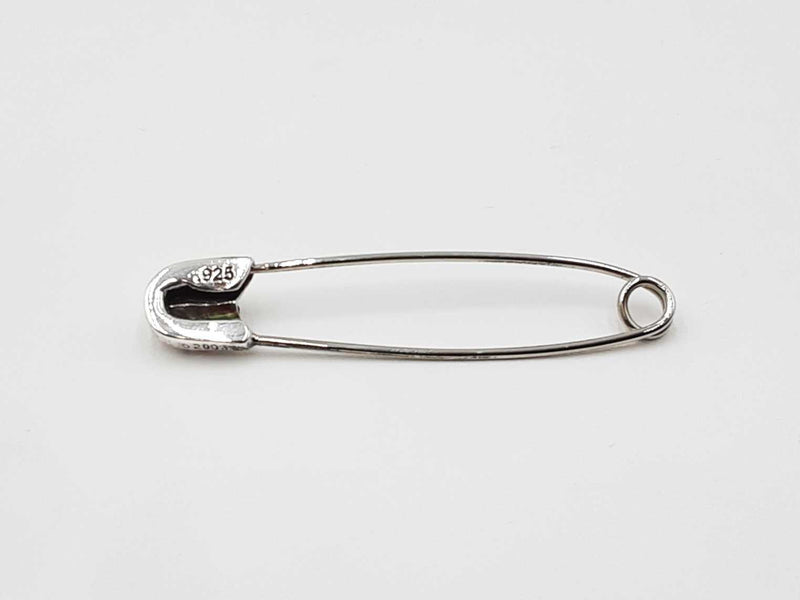 Chrome Hearts Large Safety Pin In Sterling Silver Fw1025pxzdu