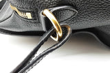 Alexander Mcqueen Black Leather Satchel Bag Eb1026oxzde