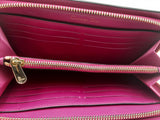 Christian Dior Diorissimo Leather Zip Around Wallet Black Aa0325orzsa