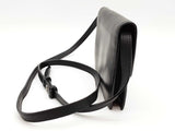 Gucci Black Leather Interlocking G Icon Wallet On Strap Sd0626lrzde