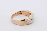 0.75cttw Diamond Ring In 14k Yellow Gold 8.2 Grams Size 12 Eb0826rxzsa