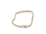 0.15 Dwt Diamond 7.1 Grams Yellow Gold 14k Bracelet Jg0226wzxmia