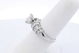 1.18cttw Diamond Ring In Platinum 11.3 Grams Size 6.5 Eb0426srxde
