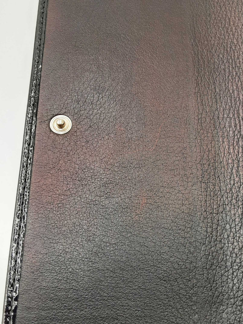 Cartier Black Pantent Leather Wallet Eb1124lordu