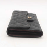 Chanel Classic Black Caviar Long Flap Wallet Sd0425wzxsa