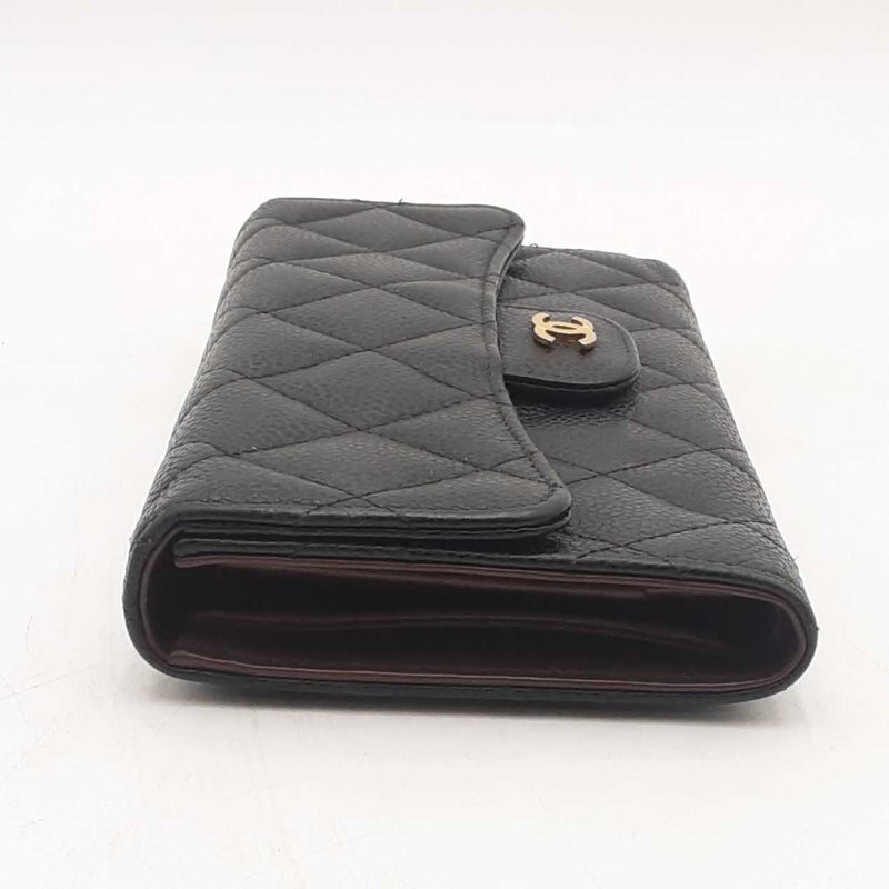 Chanel Classic Black Caviar Long Flap Wallet Sd0425wzxsa