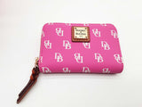 Dooney & Bourke Gretta Drawstring Pink Logo Bucket Bag Do0824rxde