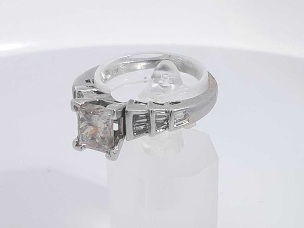 1.80 Cttw Diamond 14k White Gold Ring 5 Grams Size 9 Aa0625lszxsa