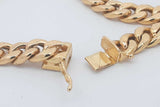 18k Yellow Gold Concave Curb Chain Necklace 45.3 Grams 20.5 Inch Eb0426ollrsa