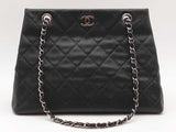 Chanel Caviar Quilted Small Shopping Tote Black Aa1025irzsa