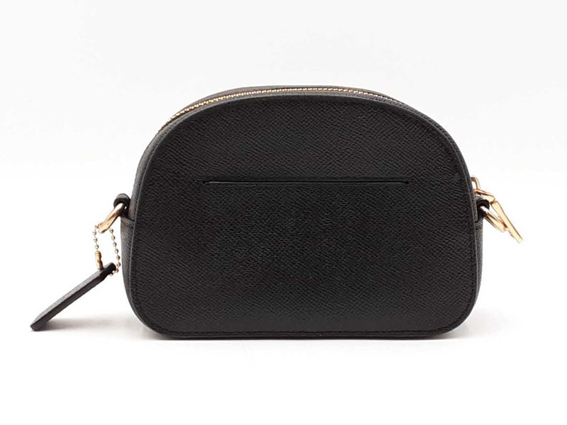 Coach Mini Serena Crossbody Bag In Black Pebble Leather Fw0725wzdu