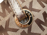 Michael Kors Jet Set Weekender Monogram Canvas Tote Bag Fw0926ozdu