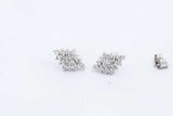 Diamond Stud Earrings In 14k White Gold 2.1 Grams Eb1224lwldu