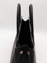 Prada Black Saffiano Leather Top Handle Tote Bag Eb1026werde