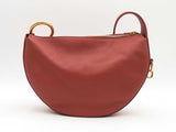 Burberry Red Calf Leather Knight Arc Bag Sd0825wzxsa