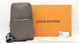 Louis Vuitton Avenue Sling Bag In Gray Taiga Leather Fw0326czxdu