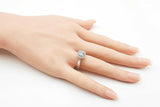 0.93 Cttw Princess Cut Diamond & 14k White Gold Double Halo Ring 4.3 Grams Size 6.5 Fw0626pzxdu