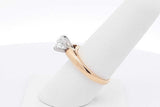 0.90ctw Diamond Ring In 18k Yellow Gold 5.7 Grams Size 7.25 Eb1225lrxzsa