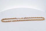 10k Yellow Gold Rope Bracelet 3.6 Grams 10 Inch Eb0726lrxsa