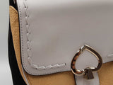 Kate Spade Robyn Chain Saddle Bag In White Leather & Raffia Fw0825wxdu