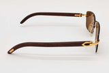 Cartier Sunglasses With Brown Lenses Eb1225sxzde