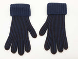 Louis Vuitton Blue Black Stripe Knitted Gloves Do1225lrxde
