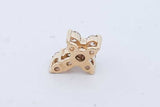 1.25cttw Diamond Cross Pendant In 14k Yellow Gold Grams Eb0826irxde