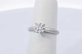 0.81ctw Diamond Wedding Set In 14k White Gold 4.6 Grams Size 5 Eb1125irxdu