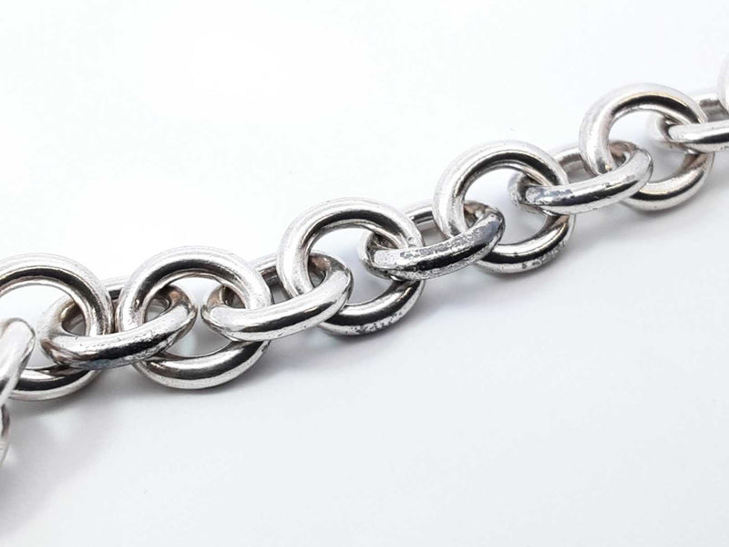 Tiffany & Co. 1837 Interlocking Circles 925 Bracelet 21 Grams 6