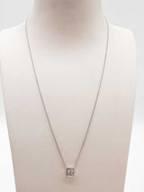 0.40 Cttw Diamonds 14k White Gold 2.9g Pendant Chain 18 In Do0525lixde