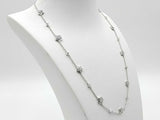 3.3 Dwt Lab Grown Diamonds Necklace Sterling Sliver Mk1225rzmia