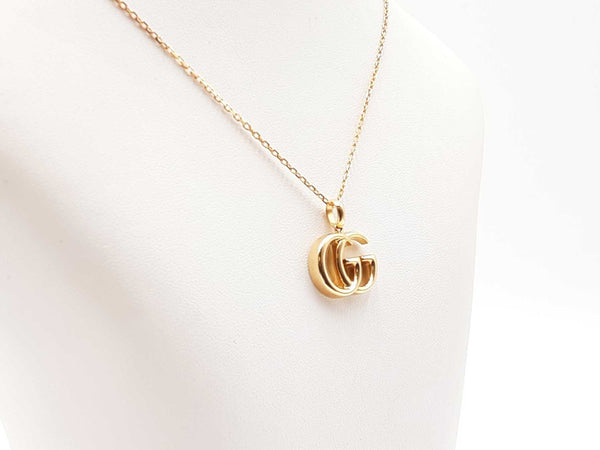 Gucci Running Gg Necklace In 18k Yellow Gold 10.1 Grams 25 Inch Fw0925rrxdu