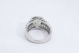 2.56cttw Diamond 14k White Gold Ring 7.3 Grams Size 7 Eb0526oorxdu