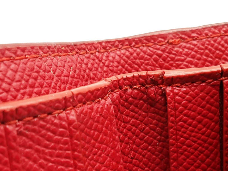 Coach Cherry Red Leather Trifold Wallet Do0825lrde