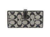 Coach Slim Wallet In Signature C Canvas Fabric & Leather Fw0725pxdu